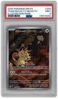 Team Rocket's Meowth 203/182 Sv10: Destined Rivals Holo PSA 9