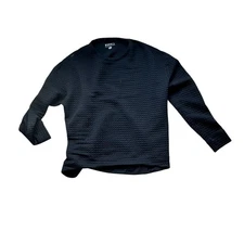 NOBULL Thermal Waffle Knit Women Size M Black