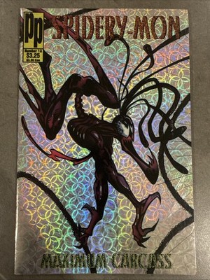 Holographic Spidery Mon Comic Book 