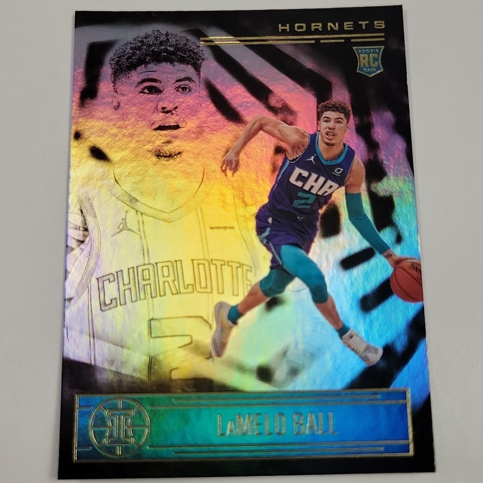 Panini 2020-21 Illusions LaMelo Ball RC Rookies #151 Hornets NBA