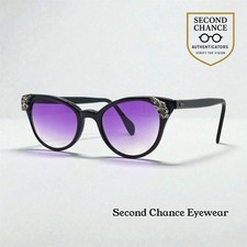 American Optical Vintage Cat-Eye Sunglasses 5 1/2   Purple Gradient Customs