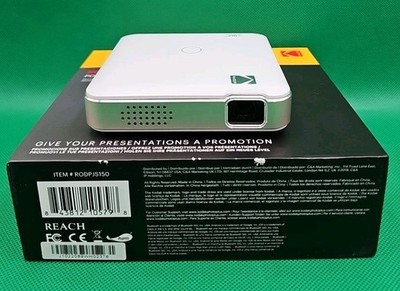 Kodak Luma 150 Portable Wireless Projector (RDOPJS150) White - 1080p support