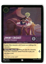 Jiminy Cricket 44/204 Pinocchio's Conscie Foil Rise of the Floodborn Lorcana TCG