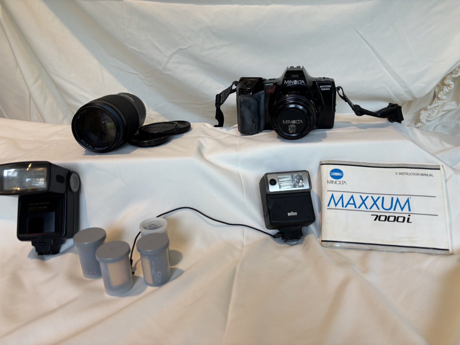 Minolta Maxxum 7000 vintage camera equipment - eBay listing photo 4