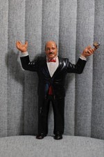 Vintage 1986 WWF LJN Wrestling Superstars Mean Gene Okerlund Figure