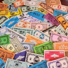 Play money sample pack 50 different pieces fr...