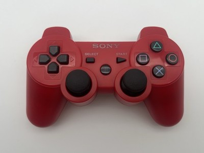 Original Sony PlayStation DualShock 3 Wireless Controller in Schwarz Rot PS3