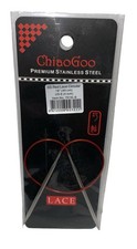 ChiaoGoo RED Lace Stainless Steel Circular Knitting Needles Size 6US 4mm 16"