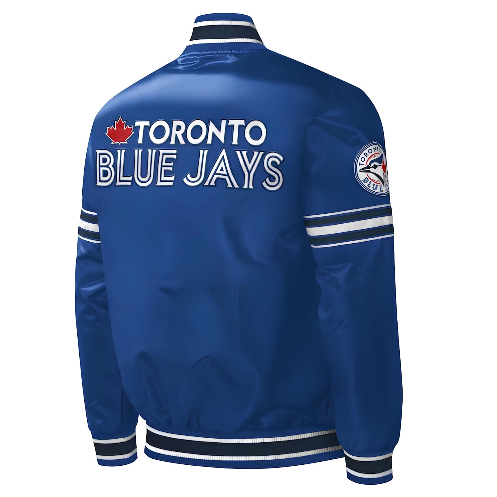 Toronto Royal Blue Baseball Varsity Jacket Men (Not Satin, Not Wool, Not Leather)