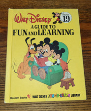 A Guide to Fun and Learning Walt Disney Fun-To-Learn Library Vol 19 NICE 1983