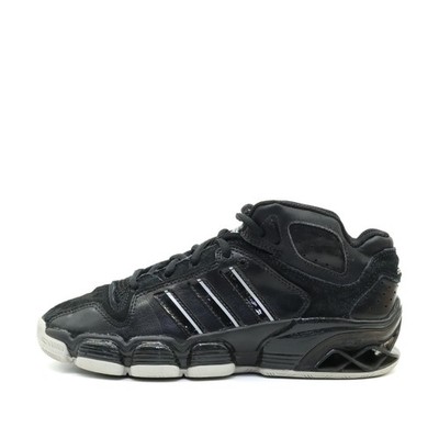 adidas Damen Bounce Sneaker schwarz Leder/Wildleder Mid-Top Boost EU 36 2/3