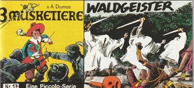   3 MUSKETIERE #17 Waldgeister, Dargatz 1993 PICCOLO-COMICHEFT NEU