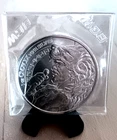 12 LABORS OF HERCULES SERIES - 1 OZ SILVER ROUND MARES OF DIOMEDES IN POUCH