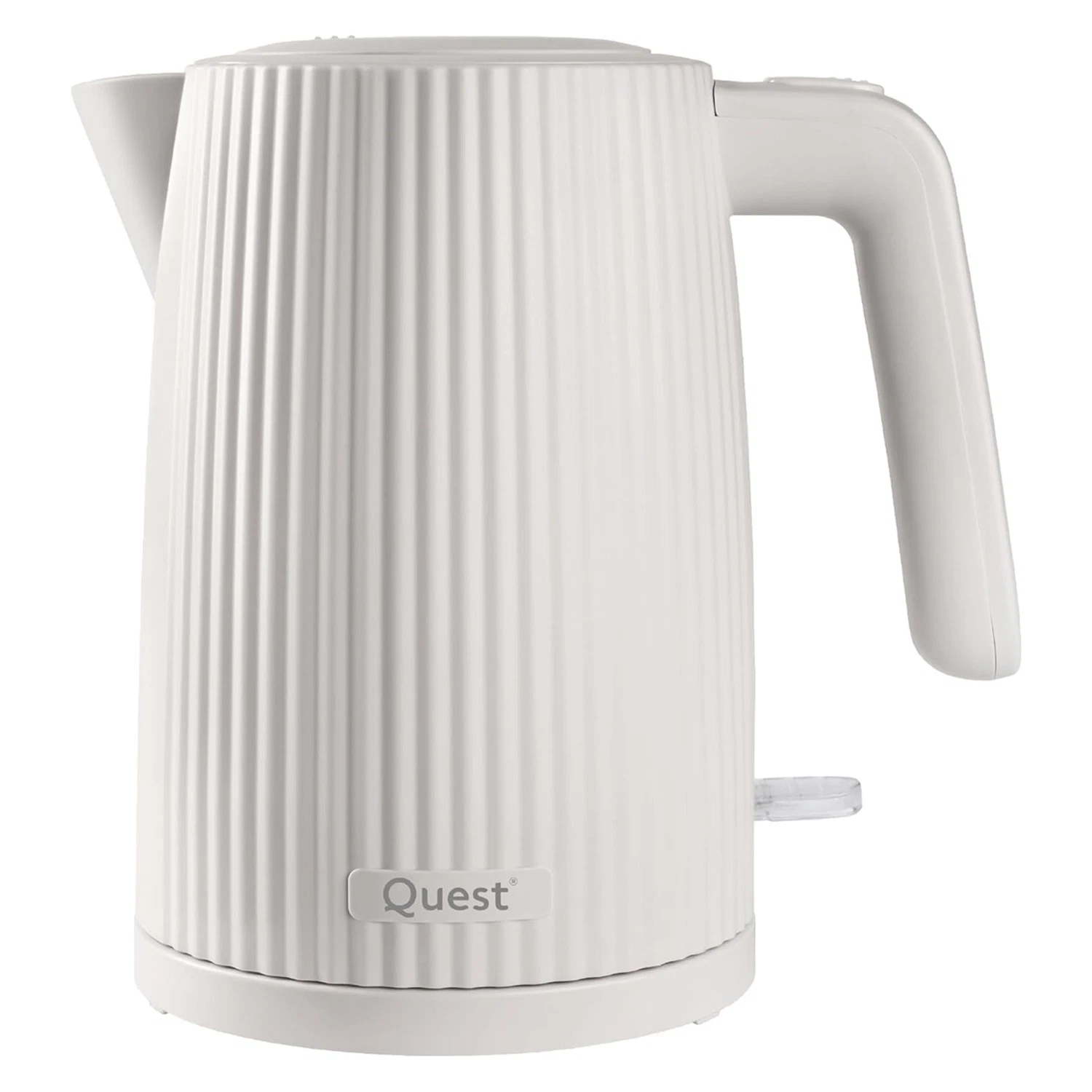 Quest Electric Kettle Cordless 1.5L Cream Spout Filter Overheat Protection 3000W