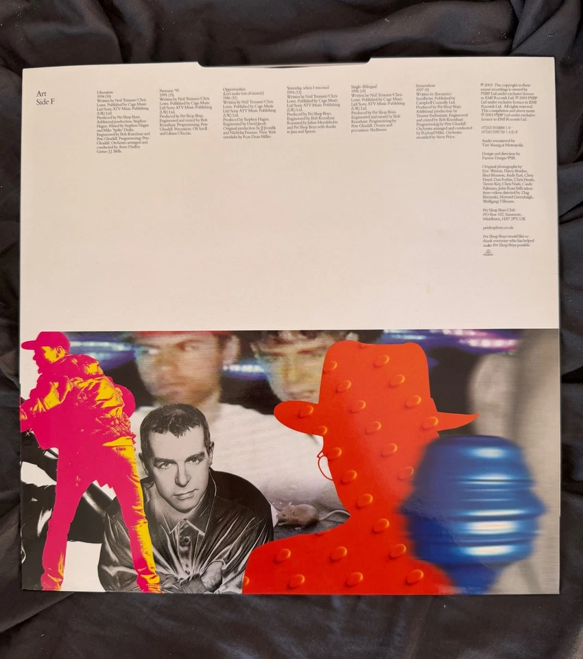PET SHOP BOYS - POPART: THE HITS - VERY RARE 3LP BOX SET - TRIPLE VINYL - 2003 - Image 2 of 4