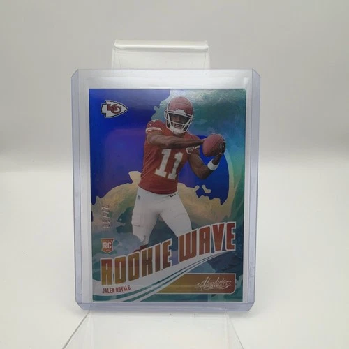 2025 Panini Absolute Football Spectrum Blue Jalen Royals #7