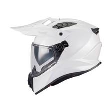 MT Track SV Pure Adventure Motorcycle Helmet A0 Gloss White