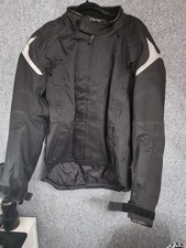 BMW Motorrad Mens Comfort Shell Motorcycle Jacket Size UK 44 EU 54 Black VGC
