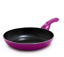 Green Life Essentials 8” Ceramic Nonstick Aluminum Fry Pan Bright Pink