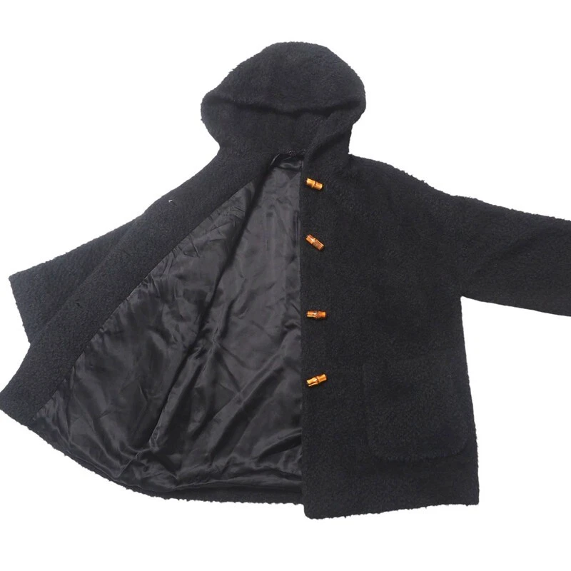 Cappotto Gucci Duffel come nuovo taglia 38 cappotto Boa con bottoni bambù mohair e lana...