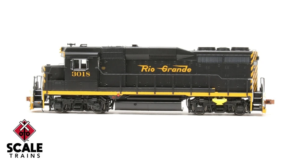 ScaleTrains SXT33368 HO GP30 DCC & Sound Rio Grande  D&RGW #3018 - Image 4 of 4