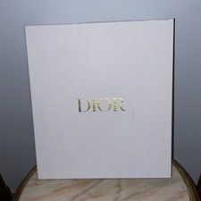 Authentic Dior Empty Gift Box With Tissue Paper 14.5  x 13  x 4.5  