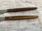2 Pieces St. Regis Stainless Japan Steak Knives Wood Handles 3 1/2” Blade — photo 2