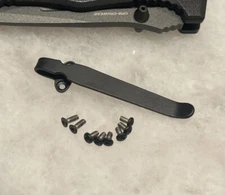Titanium Deep Pocket Clip & Stainless Screw For Benchmade Mini Adamas A273 Knife