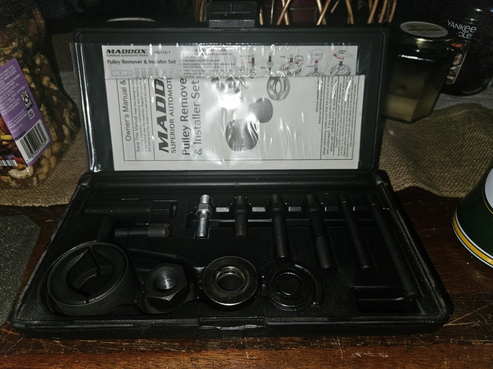 Maddox Superior Automotive Tools 12pc Pulley Remover & Installer Set MG12A1 eBay