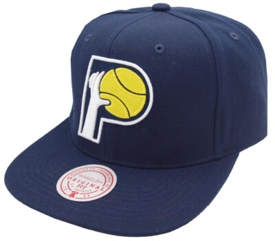 Mitchell & Ness Indiana Pacers Team Ground 2.0 Snapback HWC Cap Kappe Basecap