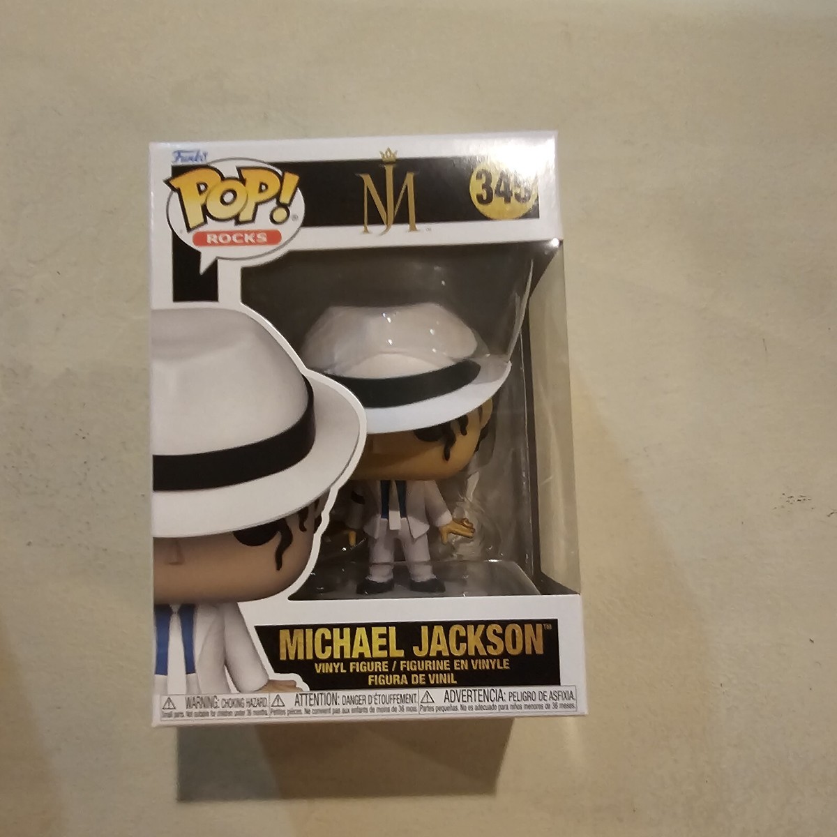 Funko Pop! Rocks Michael Jackson #345, Smooth Criminal, Lean Toe