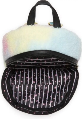 NWT LUVBETSEY BY BETSEY JOHNSON TEDDY BEAR FAUX FUR BACKPACK Betsey Johnson | Bags | Nwt Luvbetsey By Betsey Johnson  main image 2