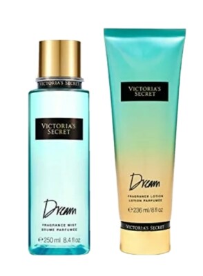 Victoria's Secret DREAM Fragrance Mist 8.4 oz & DREAM Body Lotion