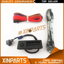 Cámara de visión trasera de marcha atrás y cable para VW Jetta MK6 Passat B7 Tiguan RCD510 RGB