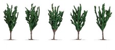 25635 Noch Profi 5 Alberi di Pioppo altezza mm. 120