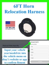 fits GM Chevy Silverado Ford F150 Horn Relocation Connector Plug Harness Wiring