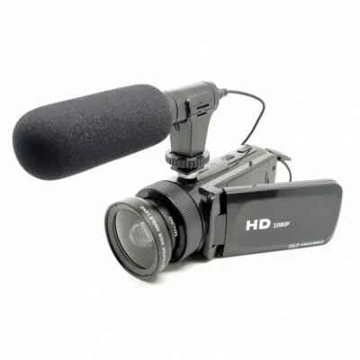 1080P Video Camera with Microphone Camcorder Video Recorder 16 Million Home Camc