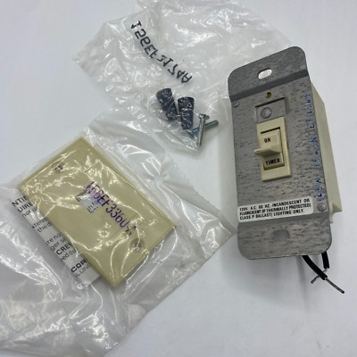 INTERMATIC EI15MH ELECTRONIC INTERVAL AUTO SHUT-OFF TIMER 15 MIN IVORY 120VAC 