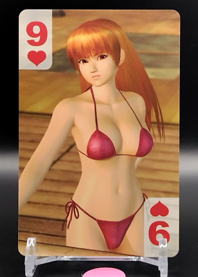 Kasumi Dead or Alive Xtreme 2 Playing Card Not For Sale 10th Japanese Heart 9