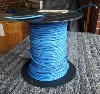 400' of 57558102 Tappan Southwire 24/4PR UTP Cat 5e 350 MHz Blue Ethernet Cable