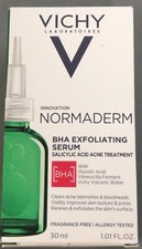 Vichy Normaderm BHA Exfoliating Serum Salicylic Acid Acne Treatment 9/25 READ