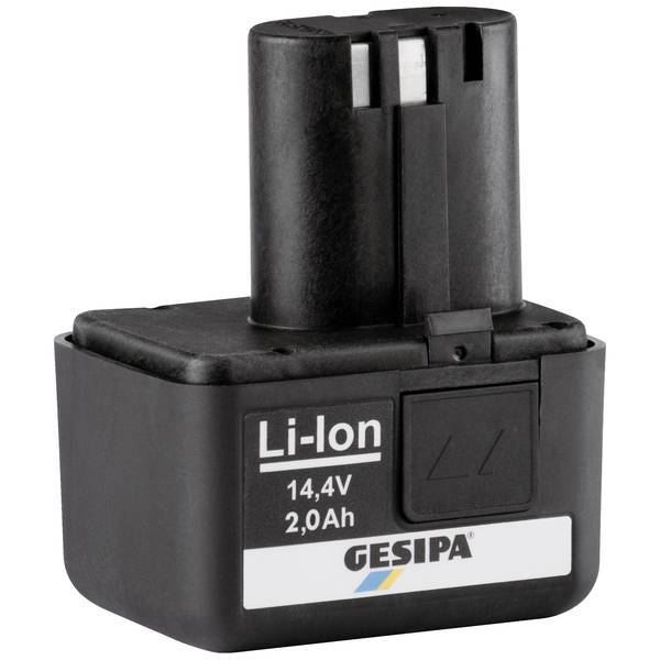 Gesipa 1666440   Batteria per elettroutensile 14.4 V 2 Ah
