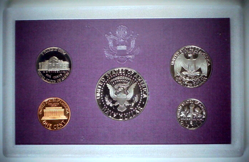 1991-S US Proof Mint Set 5 Coins CLAD 24sct00401-2 - Picture 4 of 6