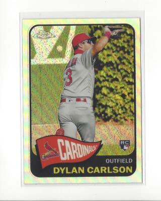 2021 Topps '65 Topps Redux Chrome #TC6545 Dylan Carlson RC Rookie Cardinals