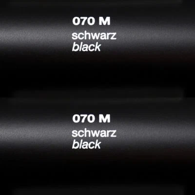 5,7€/m² 1m x63cm Möbelfolie Schwarz 070 Matt Folie Oracal 631 Klebefolie Deko
