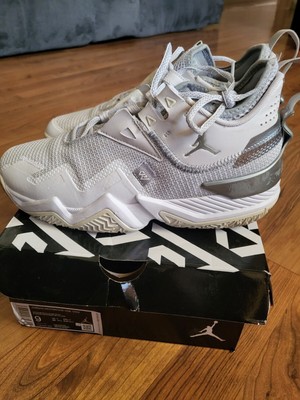 jordan westbrook one take white metallic silver