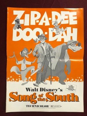 Disney S Song Of The South 1972 Movie Poster Exhibitor Campaign 12pg Press Book Ebay
