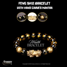 Feng Shui Black  Bracelet Attract Wealth & Good Luck