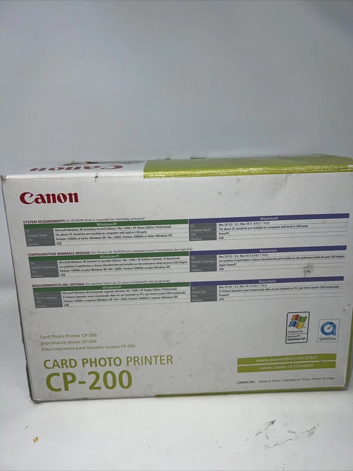 Canon Compact Photo Printer CP-200 - Image 3 of 4