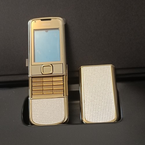 RARE LUXURY NEW Nokia 8800 Gold Arte Diamonds Edition Parts Housing Covers Cases - 第 13/13 張圖片